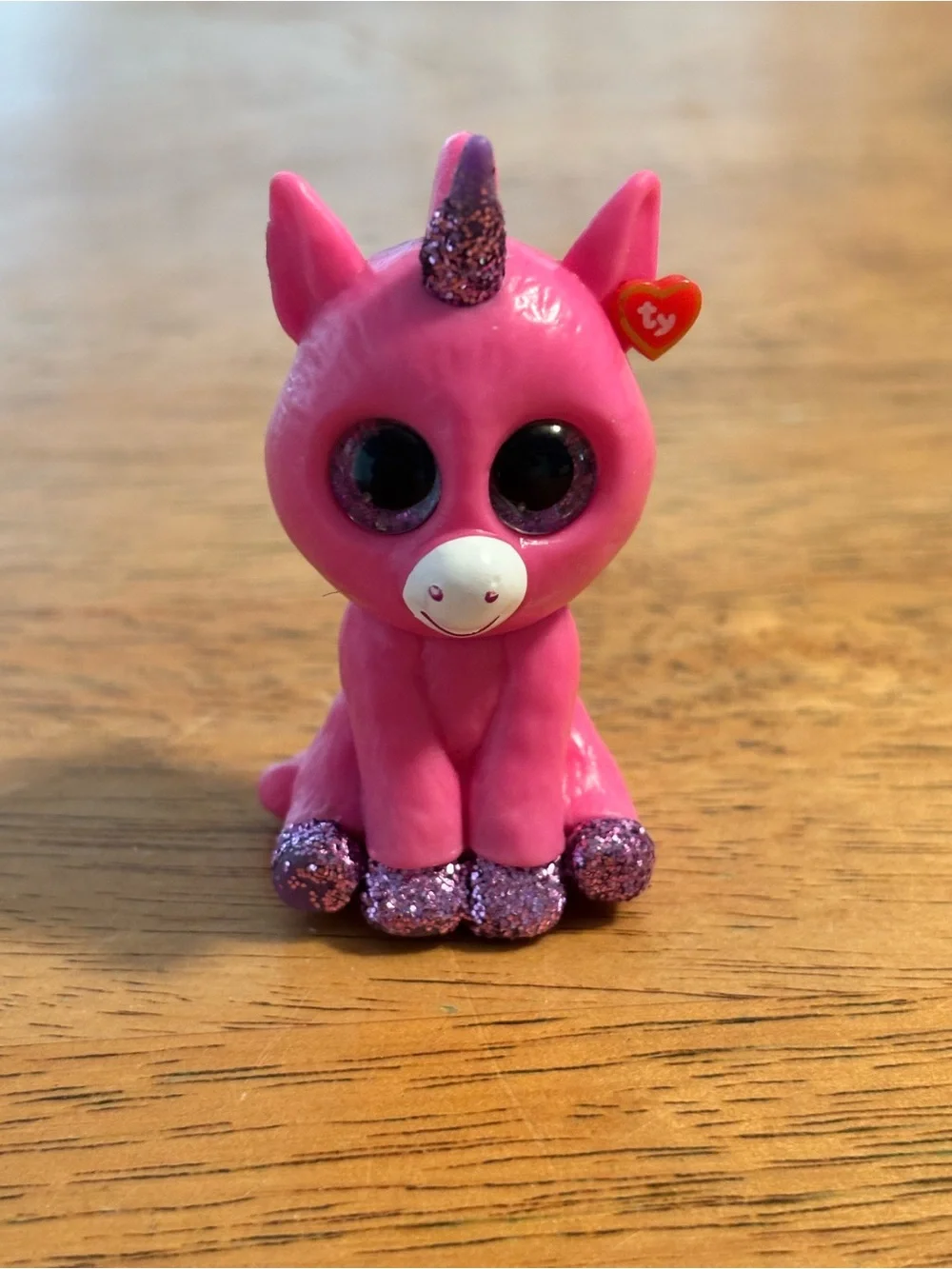TY Beanie Boos Mini Boo BUBBLEGUM Unicorn Series 3 Collectible Figure 2